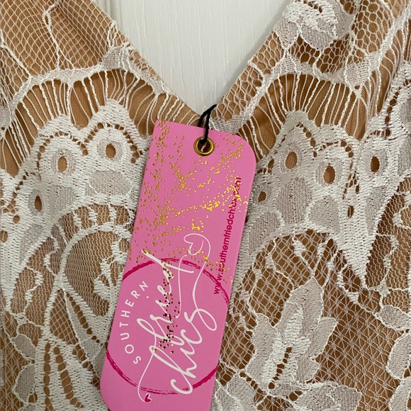 Beautiful NEW Lace Dress by Southern Fried Chics - Picture 10 of 12